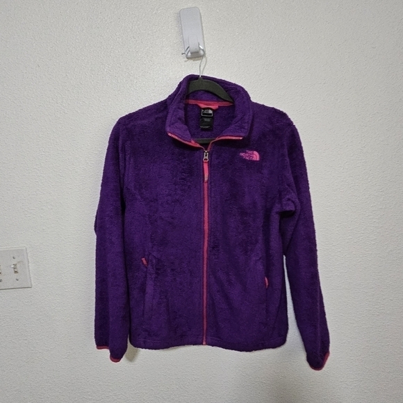 Kids North Face Terricloth like jacket size xl (18) - Picture 12 of 16